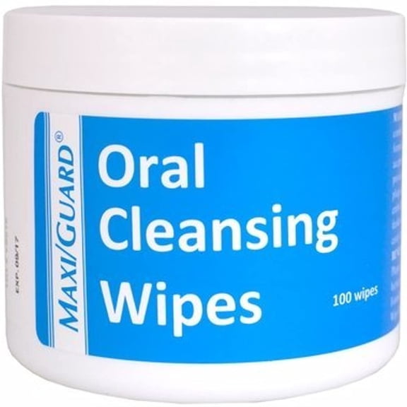 MaxiGuard Oral Cleansing Wipes 100 Wipes