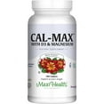 thumbnail image 1 of Maxi Health Calcium Magnesium Supplement with Vitamin D3 and Boron - Kosher Bone Health & Nighttime Formula, Calcium Citrate CalMag & Vitamin D (180 Tablets), 1 of 8
