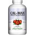 thumbnail image 1 of Maxi Health Cal-Max – Calcium Magnesium with Vitamin D3 & Boron – Bone Support – 360 Tablets – Kosher, 1 of 9
