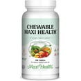 thumbnail image 1 of Maxi Health Chewable Multivitamin with Iron – Cherry – Kids, Teens & Adults – Immune Support – 180 Ct, 1 of 9