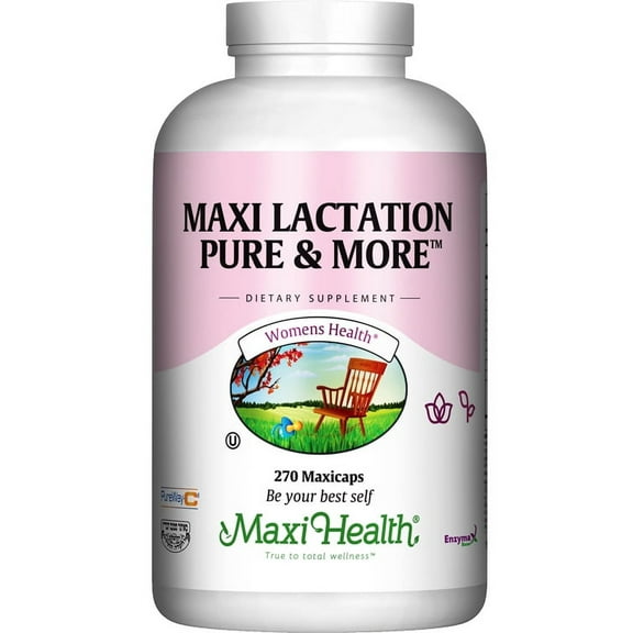 Maxi Health Kosher Maxi Lactation Pure & More - 270 MaxiCaps