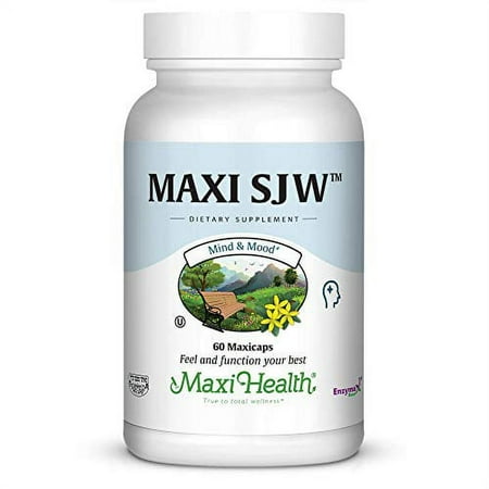 Maxi Health Kosher Maxi SJW (St. John's Wort) - 60 Maxicaps
