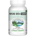 Maxi Health Vitamin D3 5000 IU (125 mcg) High Dose Vitamin D 5000 IU