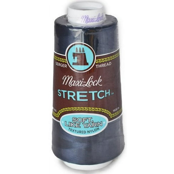 Maxi Lock A&E Stretch Textured Nylon Navy Serger Thread MWN-32456