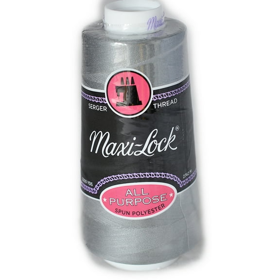 Maxi Lock All Purpose Thread Steel 8065 3000 YD Cone MLT-070