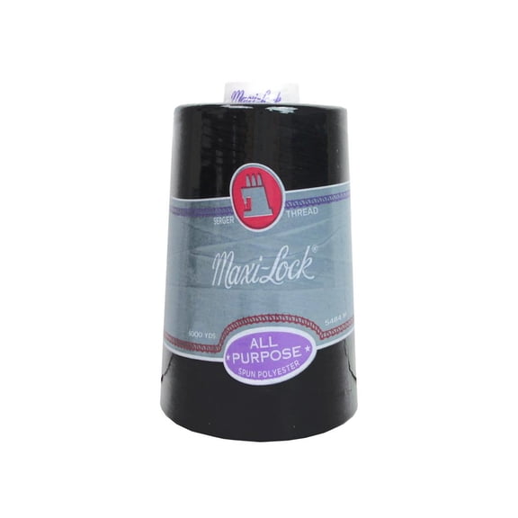 A&E Maxi Lock Thread 6000yd Cone Black