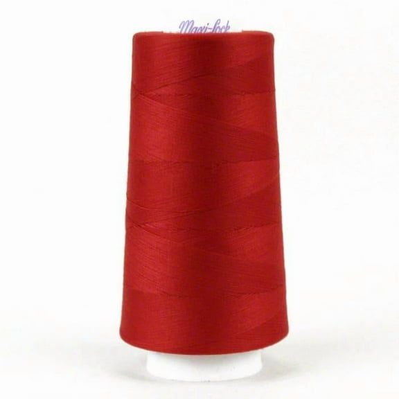 A&E Maxi Lock Stretch Thread 2000yd Poppy Red