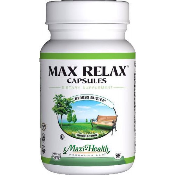 Maxi Max Relax Capsules, 120-Count