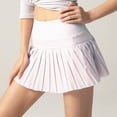 thumbnail image 1 of Maxi Skirt Women's High Waisted Golf Running Skorts Sports Pleated Skirts Pockets Pant Skirts Pink, 1 of 6