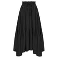 thumbnail image 1 of Maxi Skirts for Women High Waist Renaissance Skirt Long Skirt with Pockets Black S, 1 of 10