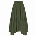 thumbnail image 1 of Maxi Skirts for Women High Waist Renaissance Skirt Long Skirt with Pockets, 1 of 5