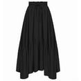 thumbnail image 1 of Maxi Skirts for Women High Waist Renaissance Skirt Long Skirt with Pockets, 1 of 5
