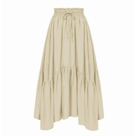 Maxi Skirts for Women High Waist Renaissance Skirt Long Skirt with Pockets