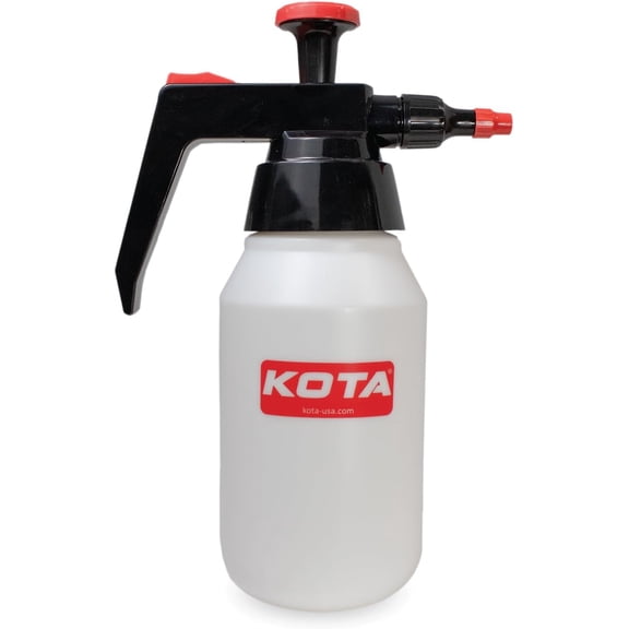 Pump Solvent Bottle KOTA 1 Liter Chemical Resistant Shop Dispenser QTY: 1 PACK