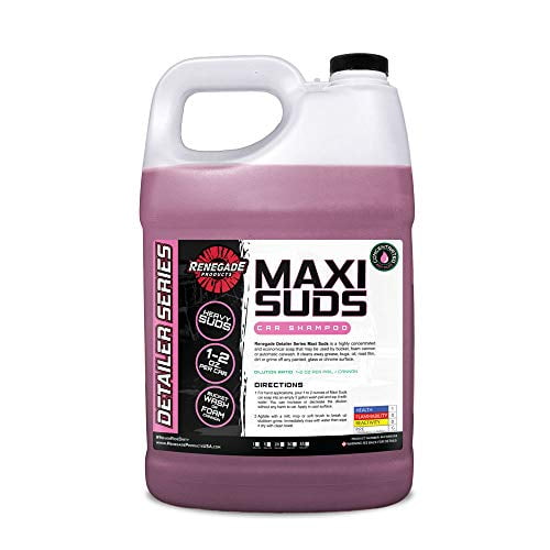Maxi Suds Premium Pink Car Soap for Mobile Detailing (1 Gallon)