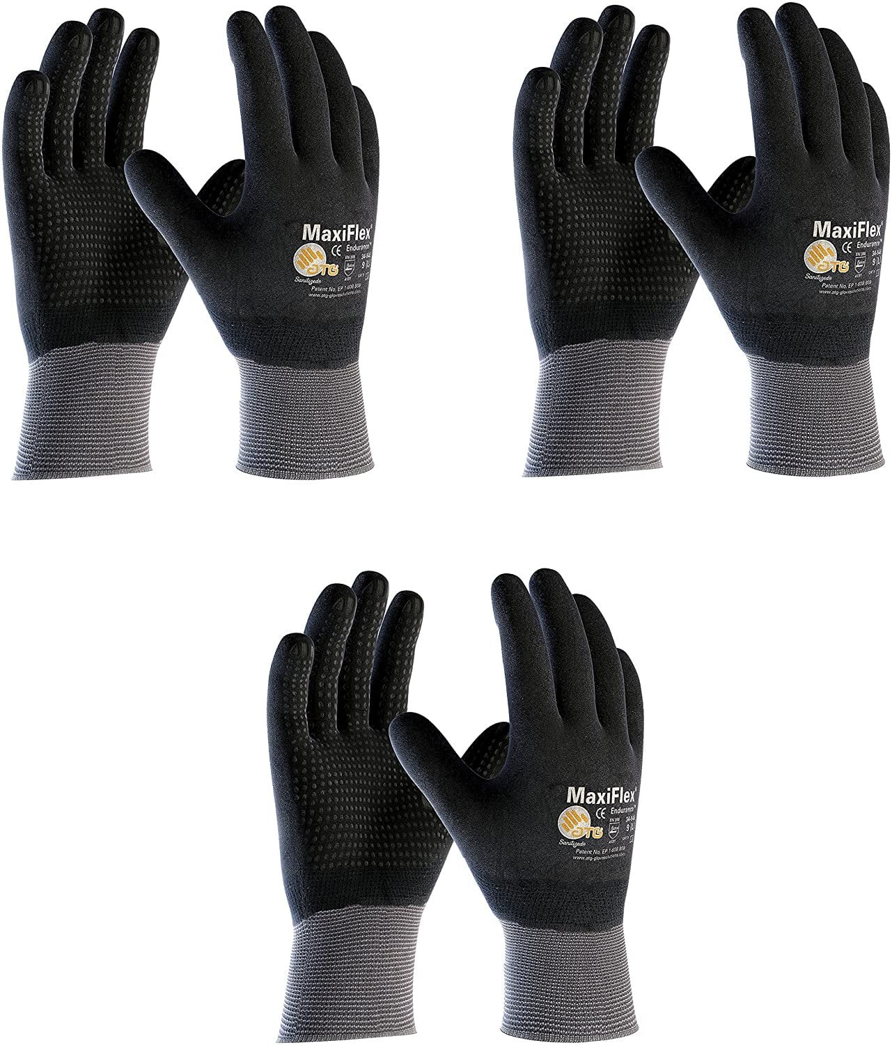 ATG Maxiflex Comfort 34-924 Guanti In Nitrile - Hygiene System - Foto 5