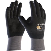 PIP Global MaxiFlex Gloves Nitrile Micro-Foam Grip Maxi Foam Work Glove - 3 Pair   Residential Use, Standard Application