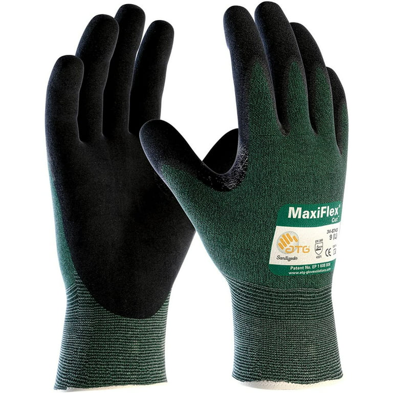 Wonder Grip Gloves EN388 Flexible Work Oil-Proof Nitrile Nylon Gloves  S/M/L/XL - AliExpress