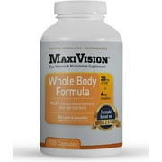 MaxiVision  AREDS 2 Whole Body Formula Eye Vitamins Lutein Zeaxanthin 120ct.