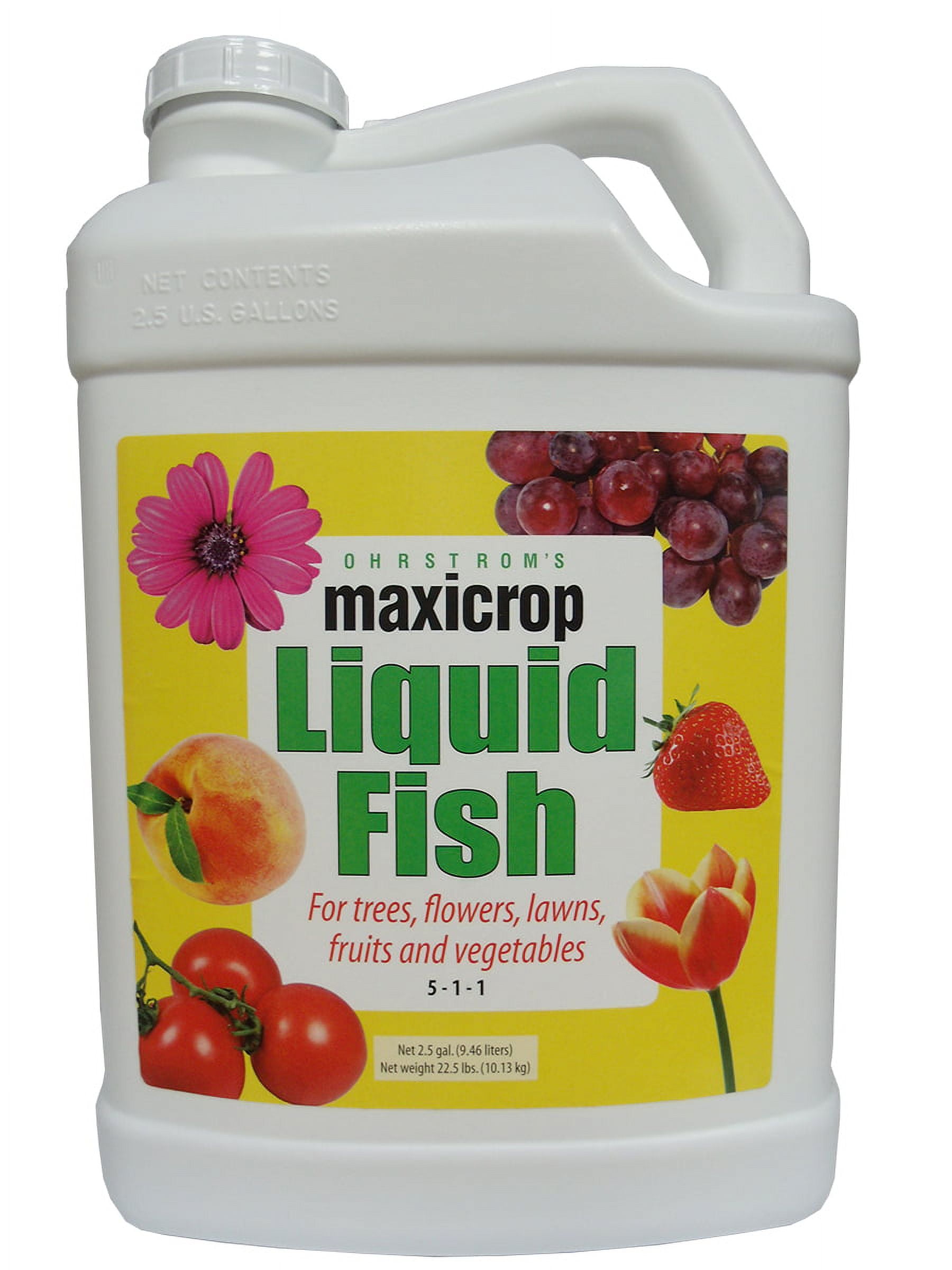 Maxicrop Liquid Fish  5 - 1 - 1 MaxiCrop Fish Qt