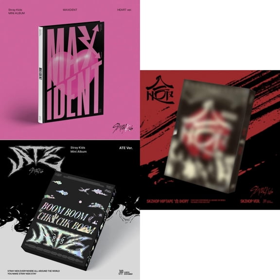 Maxident (Heart Version) & Ate (Ate Ver.) & Hop (Skzhop Ver.) [CD Bundle]