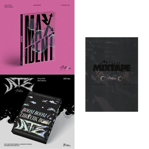 Maxident (T-Crush Version) & Ate (Ate Ver.) & Mixtape [CD Bundle]