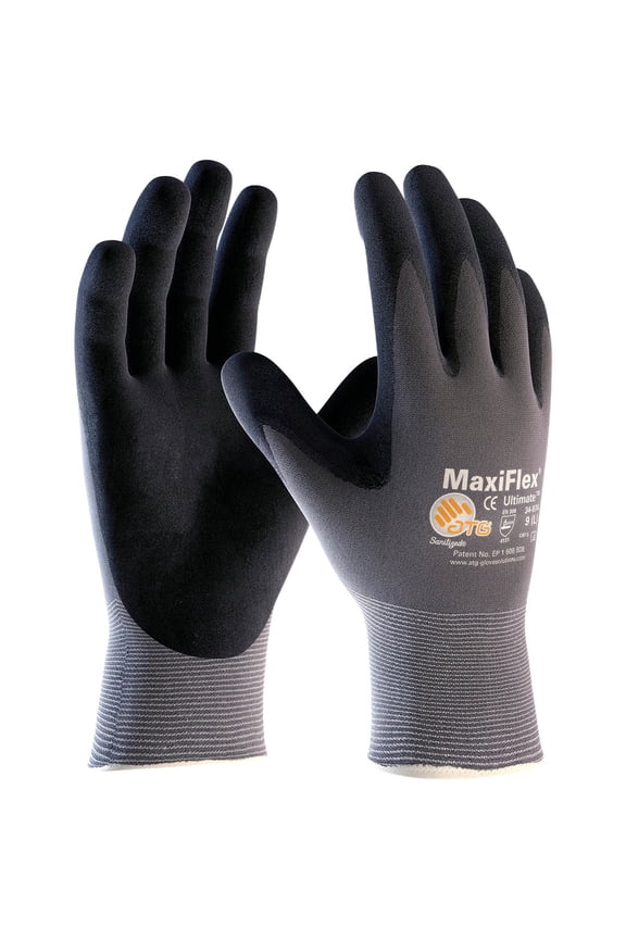 Ultimate Work Gloves 34-874 - Touchscreen - 2 Pair, XS, Yellow