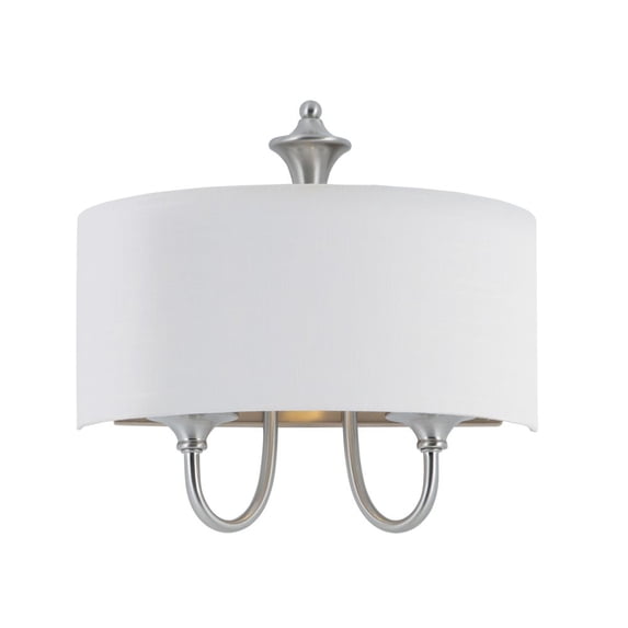 Maxim 10012WLSN Bongo 1-Light Wall Sconce, Satin Nickel
