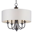 thumbnail image 1 of Maxim 10015OMOI Bongo 5-Light Pendant, Oil Rubbed Bronze, 1 of 5