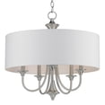 thumbnail image 1 of Maxim 10015WLSN Bongo 5-Light Pendant, Satin Nickel, 1 of 4
