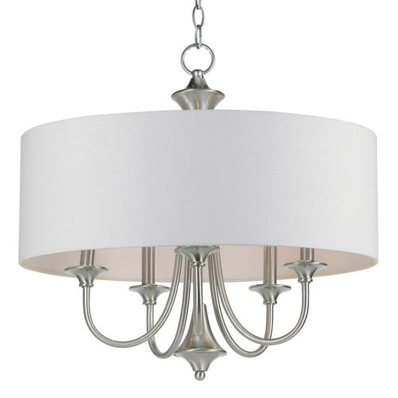 Maxim 10015WLSN Bongo 5-Light Pendant, Satin Nickel