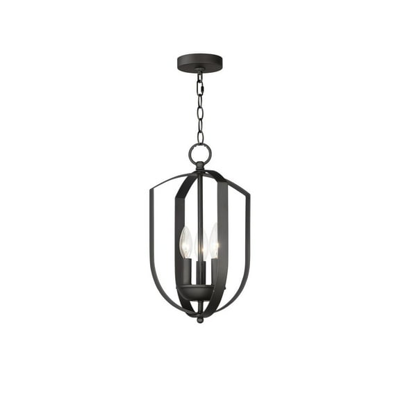 10033BK Maxim Lighting Provident - 3 Light Chandelier