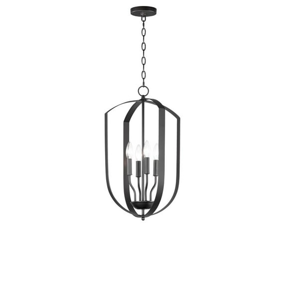 10034BK Maxim Lighting Provident - 4 Light Chandelier