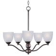 thumbnail image 1 of 10065FTOI Maxim Lighting Stefan-Five Light Chandelier in Contemporary style-25 Inches wide by 23.5 inches high-Oil Rubbed Bronze Finish, 1 of 4