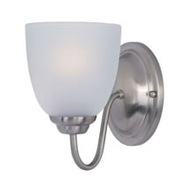 10071FTSN Maxim Lighting Stefan-One Light Wall Sconce in Contemporary style-5 Inches wide by 8 inches high-Satin Nickel Finish