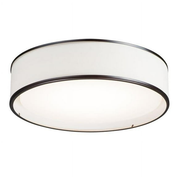 Maxim 10223OMOI 20 in. Prime LED Flush Mount Ceiling Light, Oil Rubbed Bronze