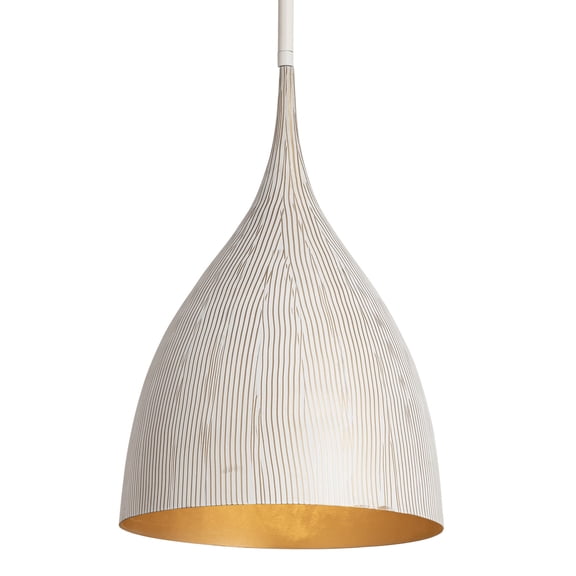 Maxim 10912WTGLD Fleur 12" Wide Pendant - Gold