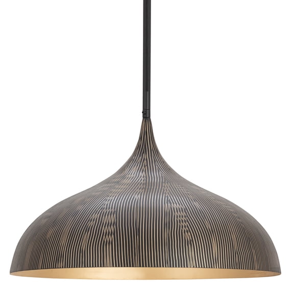 Maxim 10914BKGLD Fleur 20" Wide Pendant - Gold
