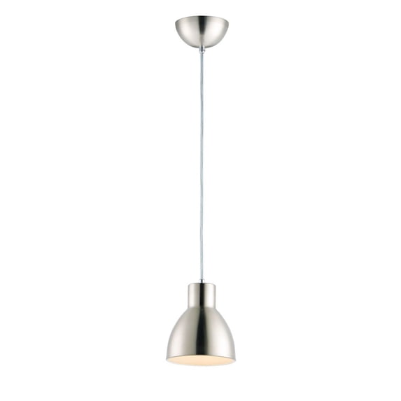 Maxim 11020SN 7 in. Cora 1-Light Pendant Ceiling Light, Satin Nickel