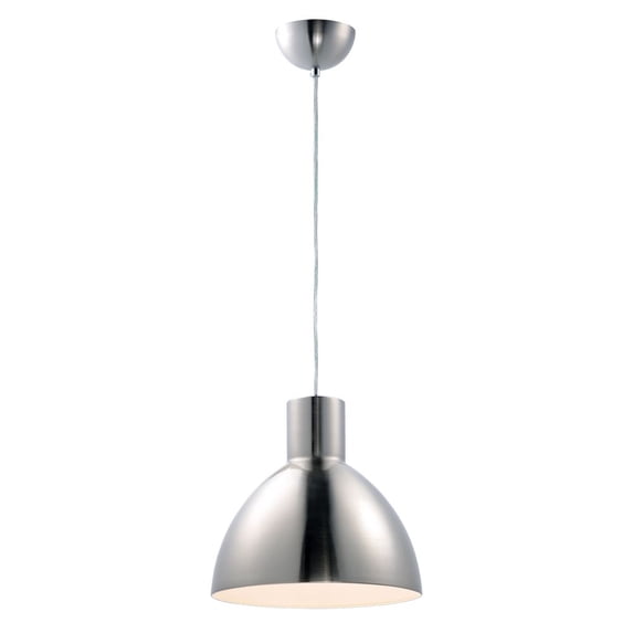 Maxim 11024SN 13.75 in. Cora 1-Light Pendant Ceiling Light, Satin Nickel