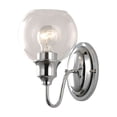 thumbnail image 1 of Maxim 1111CLPC Ballord 1-Light Wall Sconce, Polished Chrome, 1 of 4