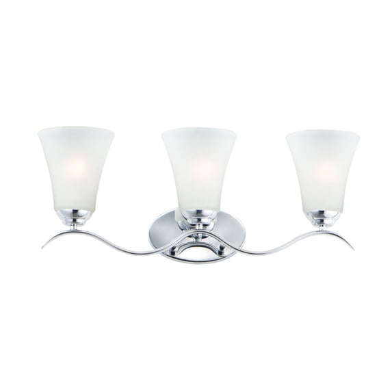 Maxim 12083FTPC 24 in. Vital 3 Light Polished Chrome Bath Vanity Wall Light
