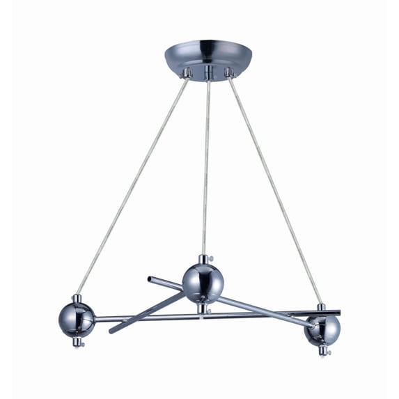 Maxim 12179PC 2 in. 3 Light Pendant Separator Kit - Polished Chrome