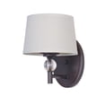 thumbnail image 1 of Maxim 12761WTOI 8.5 x 6.5 in. Rondo One Light Wall Sconce, Oil Rubbed Bronze, 1 of 6