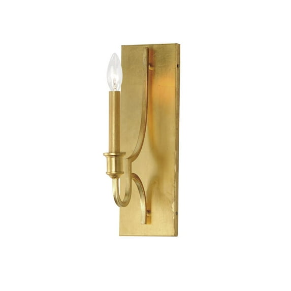 12781GL Maxim Lighting Normandy - 1 Light Wall Sconce-15 Inches Tall and 4.75 Inches Wide