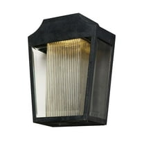 85634CLCRAR-Maxim Lighting-Villa-Outdoor Wall Lantern-10.5 Inches wide by 14.25 inches high-Anthracite Finish