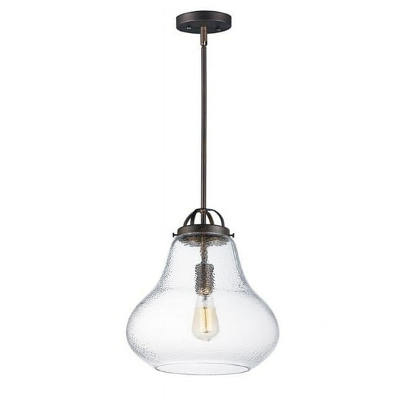 10093HMOI-Maxim Lighting-Stella-One Light Pendant-13.75 Inches wide by 14.5 inches high