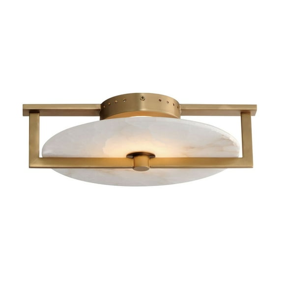 18200WANAB Maxim Lighting Quarry - 13W 1 LED Wall Sconce/Flush Mount-4 Inches Tall and 12.25 Inches Wide