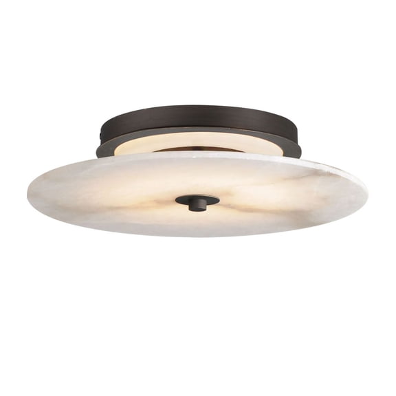 18202WADBZ-Maxim Lighting-Quarry - 16W 1 LED Flush Mount-4.5 Inches Tall and 15 Inches Wide