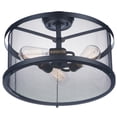 thumbnail image 1 of 20110BKNAB-Maxim Lighting-Palladium-Three Light Flush Mount-16.5 Inches wide by 11.25 inches high, 1 of 5